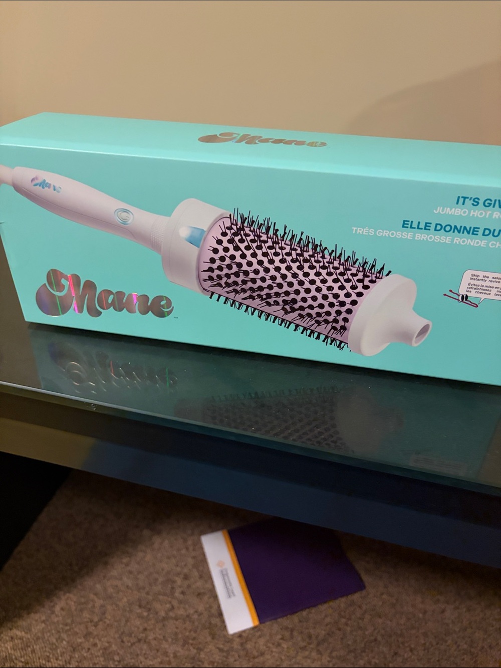 Mane Jumbo Hot Round Brush - Pink